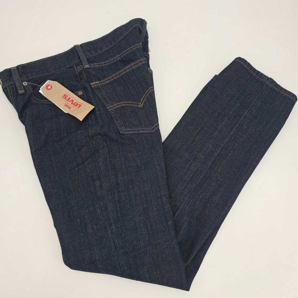 LEVIS 514 STRAIGHT FIT JEANS MENS SIZE 30x32 DARK WASH BLUE NEW 005144010 PANTS